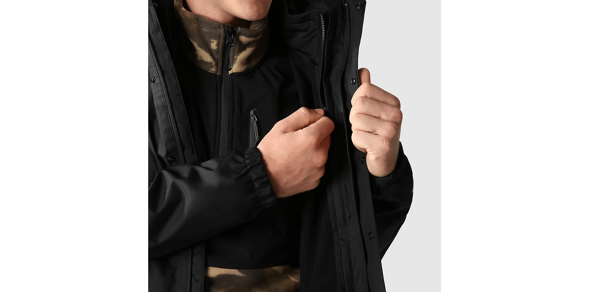 THE NORTH FACE - M QUEST TRICLIMATE JACKET - immagine 5