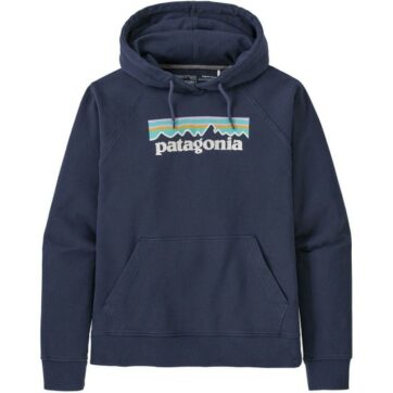 PATAGONIA - W'S PASTEL P-6 LOGO ORGANIC HOODY
