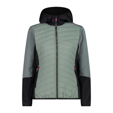 CMP - 34E2246 - WOMAN JACKET HYBRID FIX HOOD